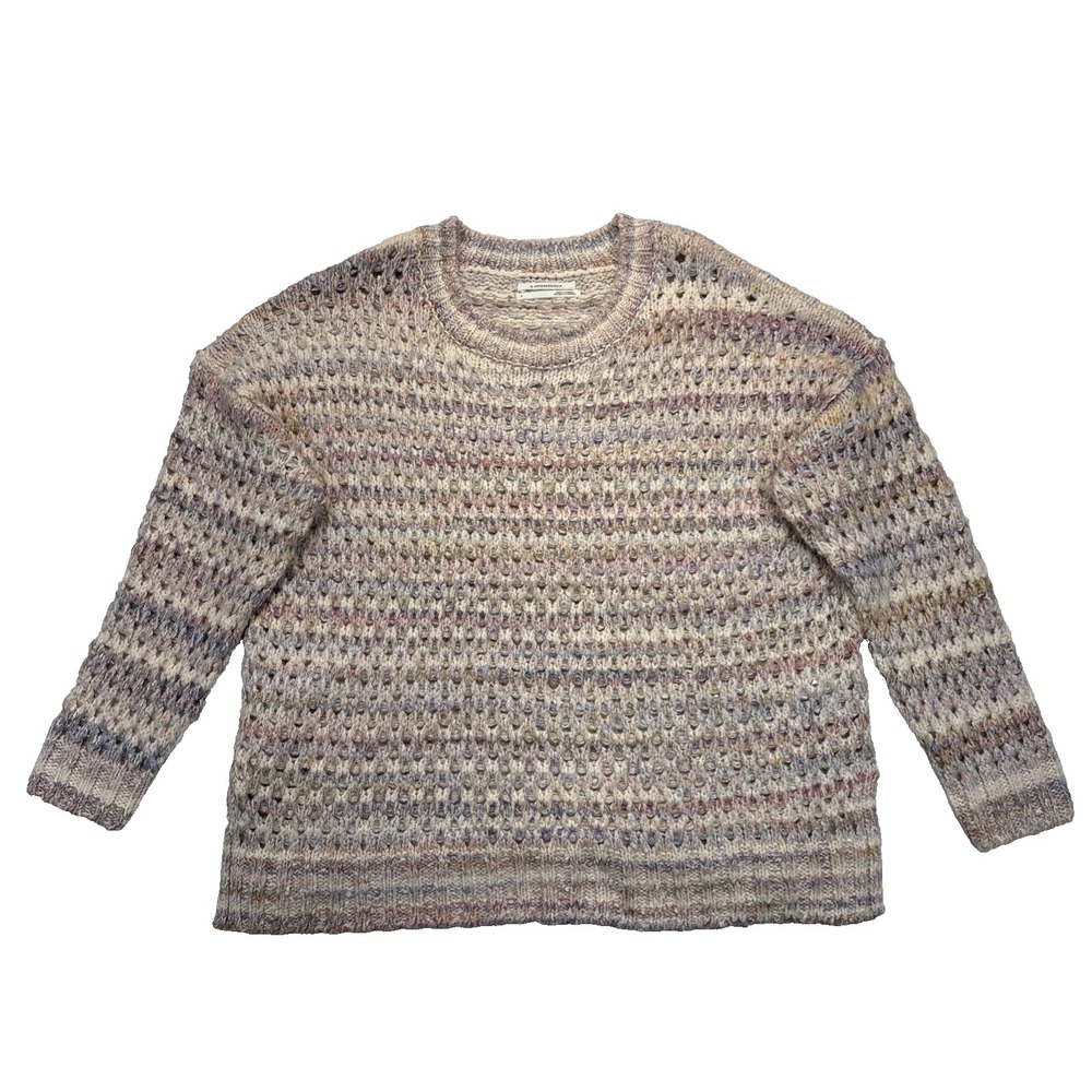 By Anthropologie Textured Knit Sweater Sz S Cottagecore Boho Chic